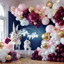 Something Wonderful Is About To Happen Boutiqueballoons Melbourne Theeventcollectivex Birthday Balloon Decorations Balloon Decorations Party Wedding Balloons