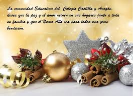 Visita y saludo navideño del obispo de albacete. Feliz Navidad Y Prospero Ano Nuevo Colegio Castilla Aragon