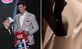 He is best known for being the player carey price is a married man. Montreal Canadiens Goalie Carey Price Used His Wife S Panties As A Pocket Square At The Nhl Awards Daily Mail Online