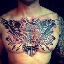 Black And White Eagle Chest Tattoo Neo Traditional Eagle Chest Tattoo 1000 Ideas About Eagle Chest Chest Tattoo Eagle Chest Tattoo Chest Tattoo Men