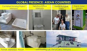 Aman dusun is enclosed by a little jungle. Ecoloo Group