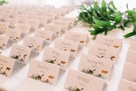 All You Need To Know About Wedding Place Cards Sixpence Events