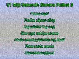 Pengertian tembang macapat adalah tembang jawa tradisional dengan guru lagu, guru gatra, serta jenis dan contoh tembang macapat. Kumpulan Tembang Macapat Sesuai Urutan Lengkap Makna Dan Contohnya Seni Budayaku