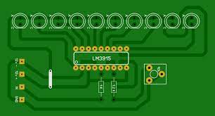 Vu meter circuits lm3914 lm3915 pcb electronics projects circuits. Lm3915 Vu Meter Pcb Layout Pcb Circuits