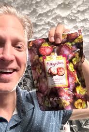 One of my favorite fruits of all time, the almighty Mangosteen that's  freeze dried @Traderjoes. I found these in Bali and now they are at TJ's.  Everyone seems to have their favorite