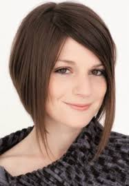 Top Asymmetrical Bob Round Face Women Medium Haircut Haircuts For Fine Hair Short Hair Styles For Round Faces Bob Haircut For Fine Hair