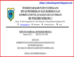 Sk tim pelaksana pbj satuan pendidikan (kelompok), unduh pdf pelaksana perorangan atau tim pelaksana pengadaan barang dan jasa inilah yang nantinya bertugas melakukan pengadaan barang dan jasa baik secara luring atau daring melalui marketplace pada siplah secara efektif, efisien, transparan, dan akuntabel. Download Sk Panitia Pengadaan Barang Jasa Pbj Sekolah Sdn Sobang 1