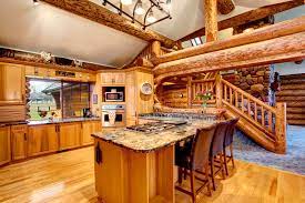 Distressed kitchen cabinets (design pictures) here is our gallery of distressed kitchen cabinets including creative ways to bring this design style in to your own home. 291 Log Cabin Kitchen Photos Free Royalty Free Stock Photos From Dreamstime