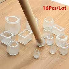 16pcslot Table Chair Leg Mat Silicone Non Slip Table Chair Leg Caps Foot Protection Bottom Cover Pads Wood Floor Pro Furniture Legs Floor Protectors Chair Legs