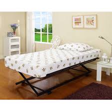 Knox metal twin daybed $350. Twin Size Pop Up Trundle For Day Beds Or Guest Bed Overstock 29083985