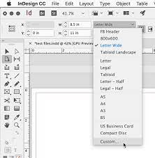 Click the edit page size button at the bottom of the panel. Creating Mixed Page Orientations In The Same Layout Creativepro Network
