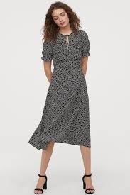 Pdp Flounced Dress Dresses Calf Length Dress