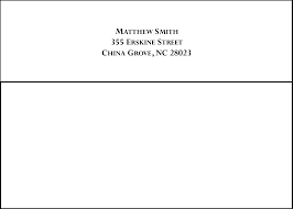 Maybe you would like to learn more about one of these? 6 Return Address Printed On Back Flap Of Outside Envelopes