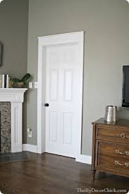 Replacing Skinny Door Trim With Chunky Trim Dream Home Stuff Floor Trim Farmhouse Trim Interior Trim