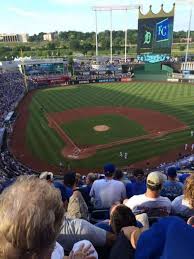 Kauffman Stadium Section 423 Home Of Kansas City Royals