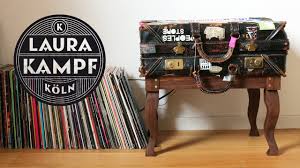 Turntable setup is an important part of your record listening experience. Laura S Turntable Cabinet From Old Suitcase Youtube