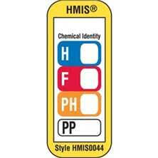 Free shipping for all hmis & hmig labels! Hazardous Materials Identification System Hmis From Labelmaster