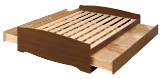 Expand the storage potential of your bedroom with the full mate's platform storage bed with 6 drawers (headboard not included). Prepac Bbk 8400 K Mate S Platform Storage Bed With 6 Drawers King Black Beds Frames Bases Beds Semo Es
