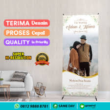 Contoh desain spanduk jasa service komputer menarik contoh desain iklan sertifikat perkebunan artikel bimbel brosur catering event organizer . Jual Wedding X Banner Terlengkap Harga Murah Grosir August 2021