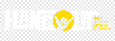 The image consists of a mere caption, however, leaves no doubt. Hangout Music Festival Logo Brand Festival Logo Design Text Computer Png Pngegg