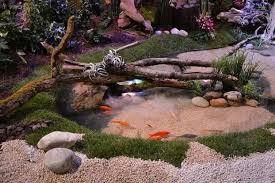 Superbe Bassin Exterieur Jardins Jardinage