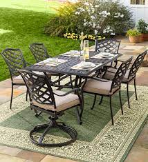 Check spelling or type a new query. Park Grove Cast Aluminum Outdoor 7 Piece Dining Set With Cushions Plowhearth