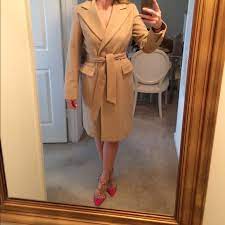 Camel coat van banana republic online shop. Banana Republic Jackets Coats Banana Republic Belted Camel Wrap Wool Coat S Poshmark
