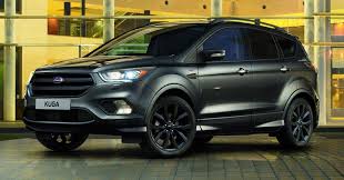 The ford kuga is a compact sport utility vehicle (suv) produced by ford since 2008. Kuga St Line Joins Ford S Uk Range From 25 845 Carscoops Ford Kuga Ford Ford Focus
