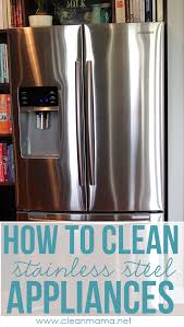 Your stainless steel fridge or oven door is really only a thin. How To Clean Stainless Steel Appliances Cleaning Stainless Steel Appliances Stainless Steel Cleaning Cleaning Hacks