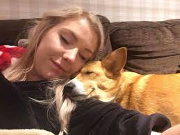 Poor Muggsy! Little Willow thinks he's her personal cushion.