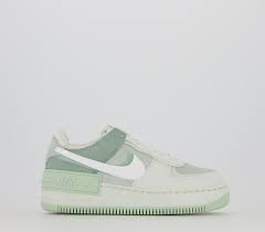 Nike Air Force 1 Shadow Trainers Spruce Aura White Pistachio Frost Hers Trainers In 2020 Nike Air Force Nike Nike Air Shoes