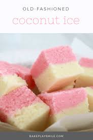 Coconut Ice Recipe Icee Recipe Coconut Ice Recipe Cake Stall