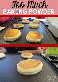 Stem Challenge What Happens When You Use Too Much Baking Powder In Your Pancake Recipe Stem Challenges Baking Stem Fair Projects
