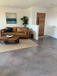 Cleaning the floor with muriatic acid. Concrete Floor Paint Colors Indoor And Outdoor Ideas With Photos