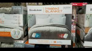 Mabonomantle design also produces wearable mohair and cotton such as. Costco Brookstone Heated Blanket King Size 79 Queen Size 69 Youtube