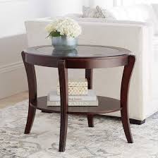 Pierre Espresso Brown Oval End Table 46m40 Lamps Plus In 2020 End Tables Table Glass End Tables