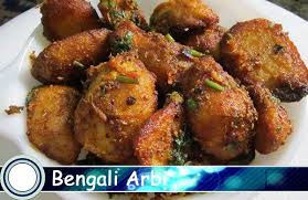 Bengali Arbi Recipe Indian Food Recipes Vegetarian Indian Vegetarian Dishes Curry Recipes Indian