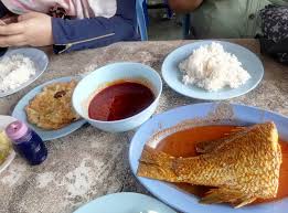 There are different types of fish cooked with asam pedas. Asam Pedas Parit Jawa Hy5