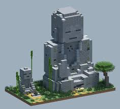 Stone Buddha Statues Small Large Minecraft Statues Minecraft Architecture Minecraft Decorations