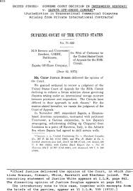 The number of supreme court justices has changed over the years, kathy arberg, spokesperson for the u.s. United States Supreme Court Decision In Unterweser Reederei V Zapata Off Shore Company Jurisdiction In Transnational Commercial Disputes Arising From Private International Contracts International Legal Materials Cambridge Core