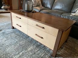 Beautiful distressed, alder coffee table! Custom Made Walnut Alder Coffee Table By Fox River Woodworking Custommade Com