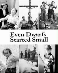 On September 16, 1970 “Even Dwarfs Started Small” had its first showing in  the United States at the New York Film Festival! Written, produced, and  directed by Werner Herzog. In the film,