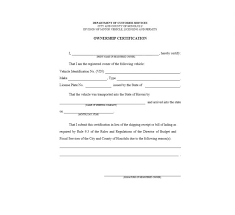 How do you write a letter showing proof of how do you write an authorization letter for someone to stay in your home for a while so that they won't be. 47 Certificate Of Ownership Templates Instant Download