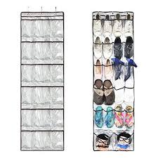 Tur Hangeorganizer Fur Schuhe Bidear 24 Facher Multifunktionale Bad Kinderzimmer Kuche Schrank Hangend La Hangendes Schuhregal Schuhaufbewahrung Tur Organizer