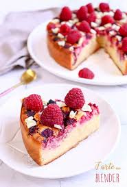 Tarte Blender Framboise Chocolat Blanc Gateaux Et Desserts Recette Dessert Recette Tarte