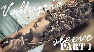 See more ideas about valkyrie tattoo, valkyrie, norse tattoo. Valkyrie Sleeve Part I Tattoo Timelapse Youtube