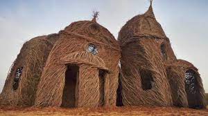 You can download the popsicle stick template in the previous article, we showed you how to make a house model using ice cream sticks with a large garden. House Made Out Of Sticks On Ksmq S Off 90 Youtube