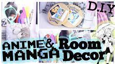 D I Y Anime Manga Room Decor Samkendelson Anime Crafts Diy Anime Decor Anime Diys