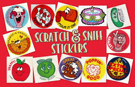 Horiechaly scratch and sniff stickers, 68 sheets 17 different scents, best choice for kids & teachers & parents as reward stickers, gift, party favor, goodie. 50 Vintage Scratch N Sniff Stickers Click Americana