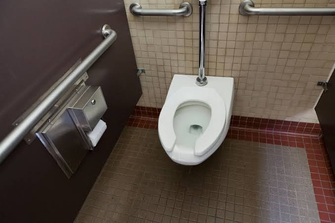 Reason why some public toilets have u-shaped seats
